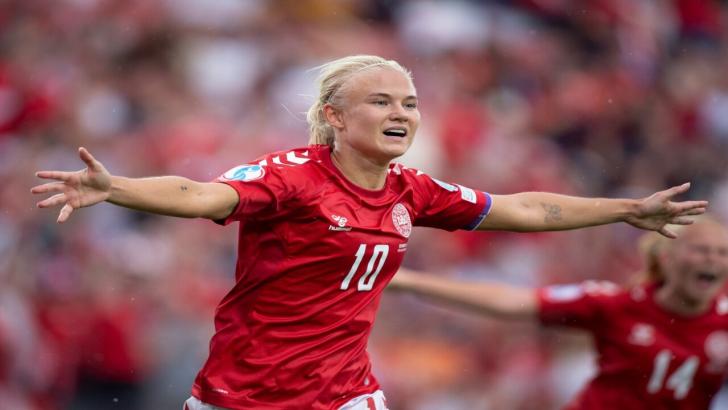 Denmark striker Pernille Harder